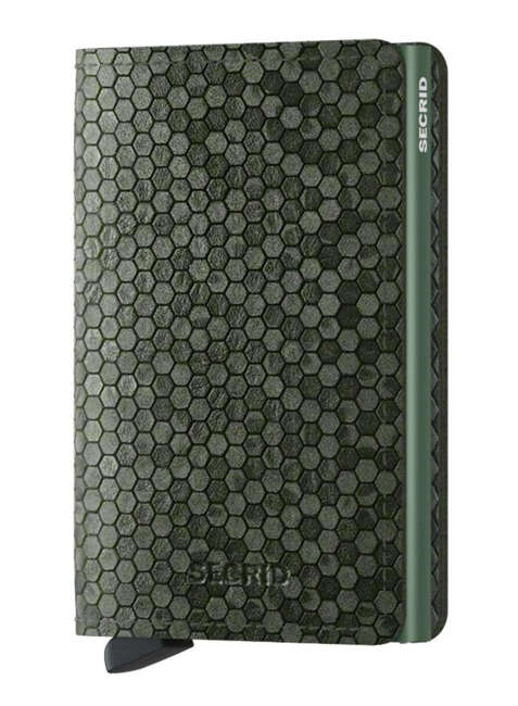 Portfel kieszonkowy Secrid Slimwallet Hexagon - green