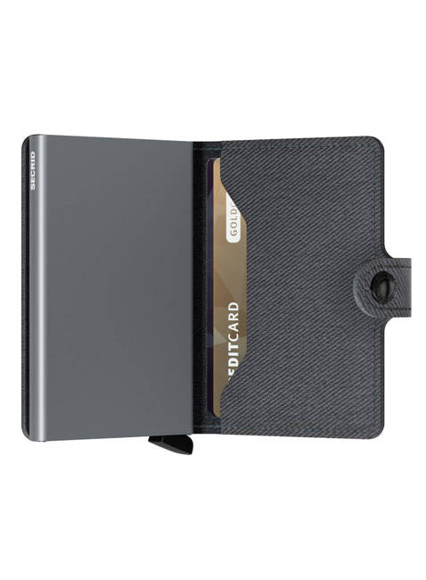 Portfel kieszonkowy z RFID Secrid Miniwallet Twist - grey