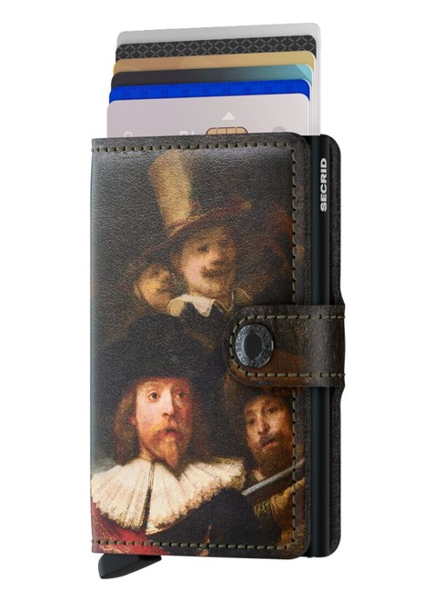 Portfel ochronny Miniwallet Secrid Art - night watch