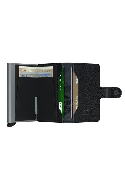 Portfel ochronny Miniwallet Secrid Stitch Linea - magnolia black