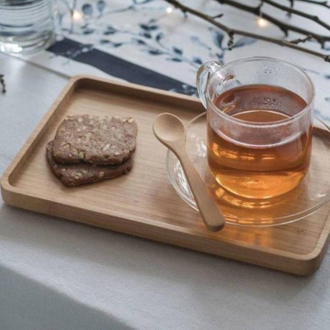 Prostokątna taca do serwowania Bambu Bamboo Serving Tray