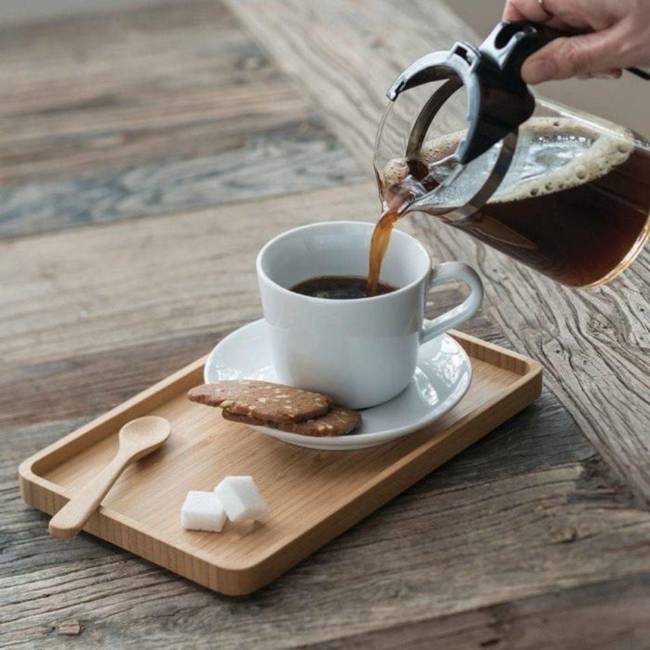 Prostokątna taca do serwowania Bambu Bamboo Serving Tray