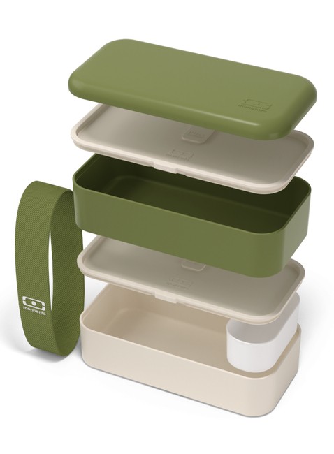 Pudełko na lunch Monbento MB Original Recycled Bento Box - olive