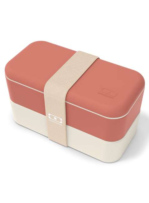 Pudełko na lunch Monbento MB Original Recycled Bento Box - terracotta