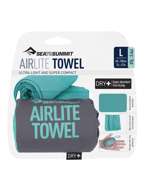 Ręcznik Sea to Summit Airlite Towel L - baltic blue