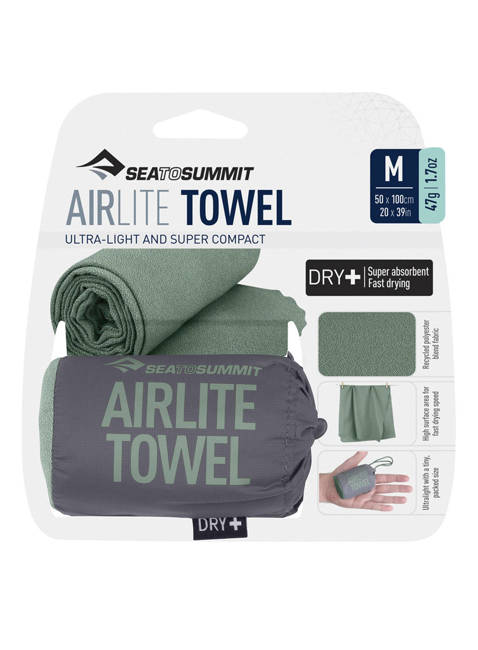 Ręcznik Sea to Summit Airlite Towel M - sage green