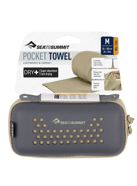 Ręcznik Sea to Summit Pocket Towel M - desert brown