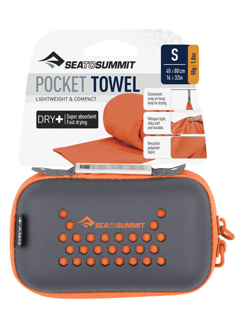 Ręcznik Sea to Summit Pocket Towel S - outback orange