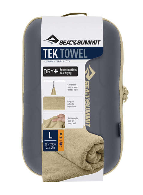 Ręcznik Sea to Summit Travelling Tek Towel L - desert brown