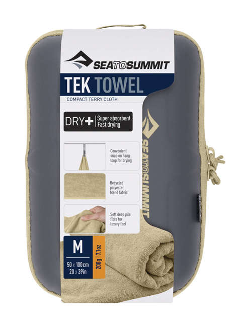 Ręcznik Sea to Summit Travelling Tek Towel M - desert brown