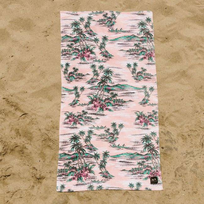 Ręcznik plażowy Outrigger Slowtide - pink