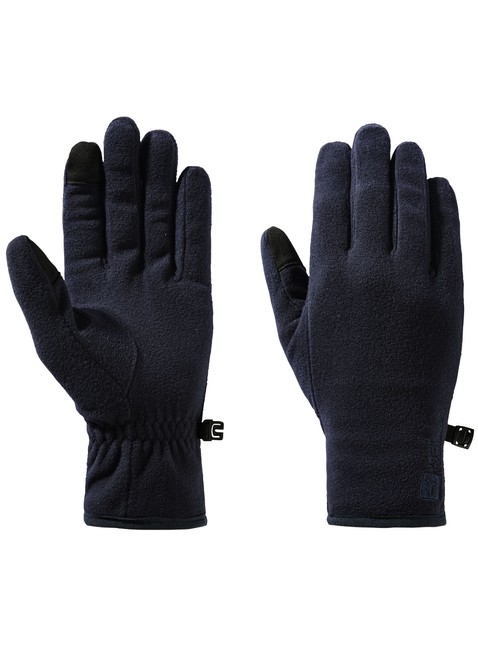 Rękawiczki polarowe Jack Wolfskin Real Stuff Gloves - night blue