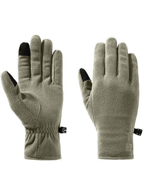 Rękawiczki polarowe Jack Wolfskin Real Stuff Gloves - seal