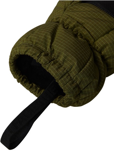 Rękawiczki puchowe The North Face Montana Puffer Mittens - forest olive iridescent ripstop