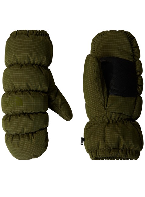 Rękawiczki puchowe The North Face Montana Puffer Mittens - forest olive iridescent ripstop