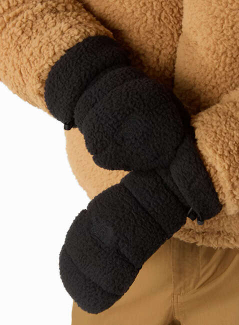 Rękawiczki unisex The North Face Cragmont Fleece Mittens - tnf black