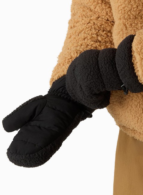 Rękawiczki unisex The North Face Cragmont Fleece Mittens - tnf black