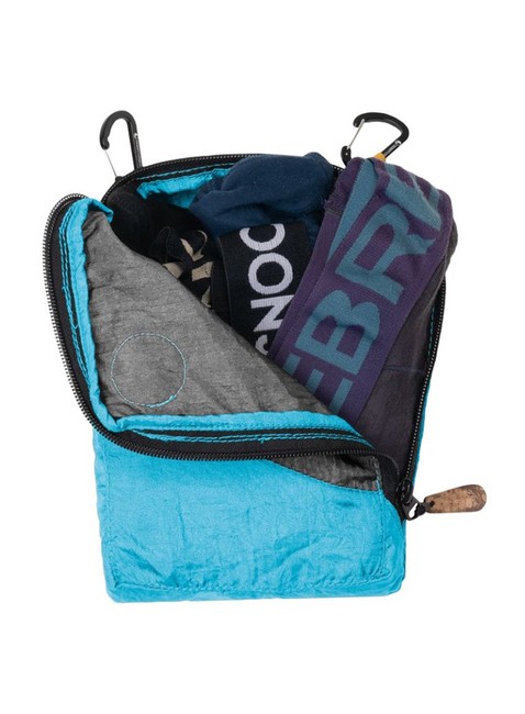 Saszetka Ticket To The Moon Travel Cube S - aqua / dark grey