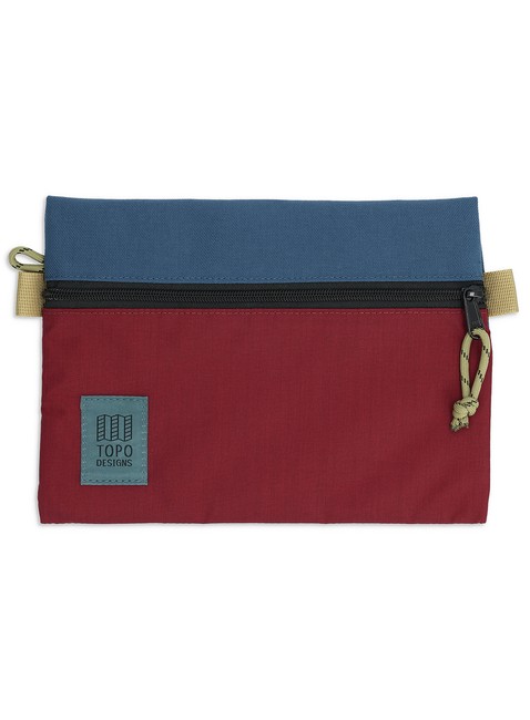 Saszetka Topo Designs Medium Accessory Bag - dark denim / burgundy 