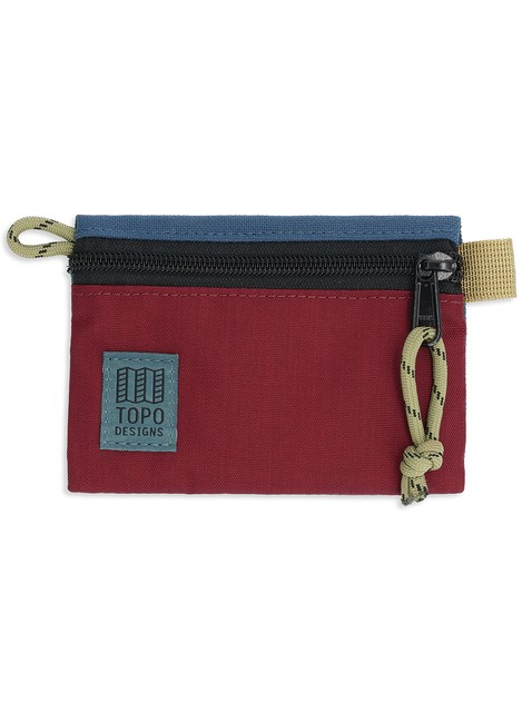Saszetka Topo Designs Micro Accessory Bag - dark denim / burgundy