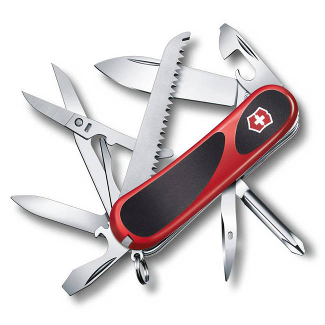 Scyzoryk Victorinox EvoGrip 18 - red / black