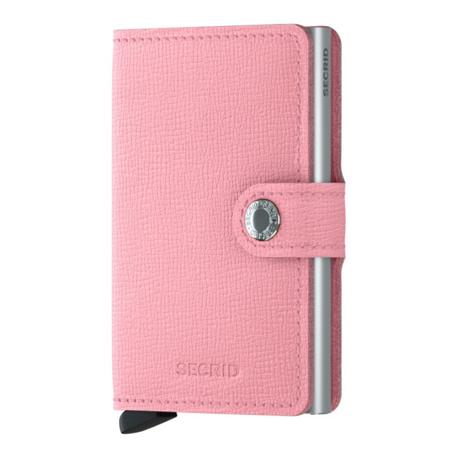 Secrid kompaktowy portfel z RFID Miniwallet Crisple - pink