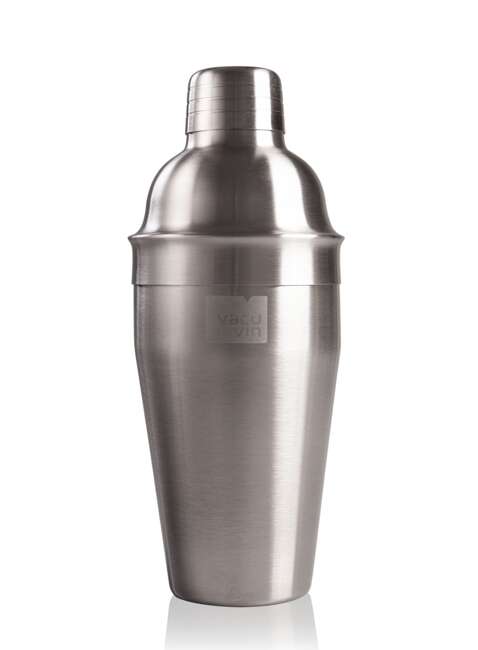 Shaker z sitkiem do koktajli Vacu Vin - stainless steel