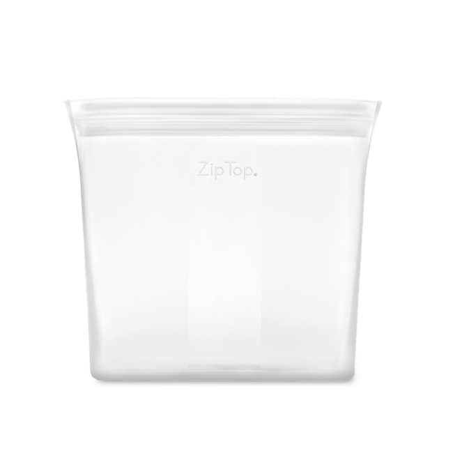 Silikonowa torba na lekarstwa Zip Top Sandwich Bag - frost