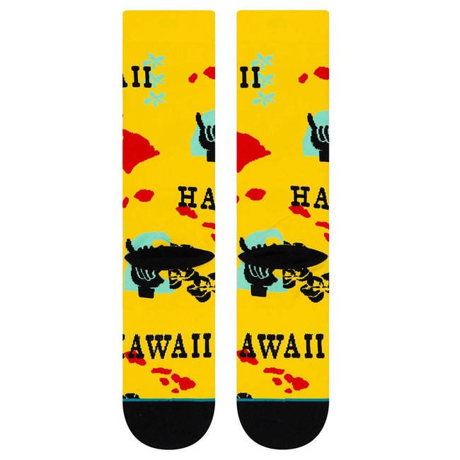 Skarpety Hawaii Chain Oblow Stance - yellow