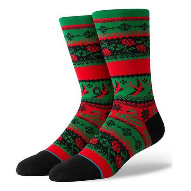 Skarpety Stocking Stuffer Crew Stance - green