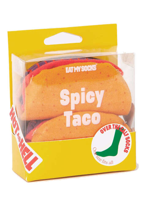 Skarpety męskie damskie Eat My Socks Spicy Taco