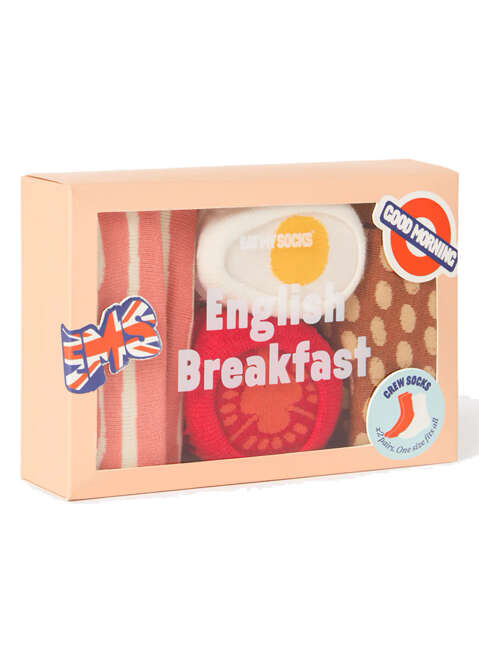 Skarpety unisex Eat My Socks 2 pary English Breakfast