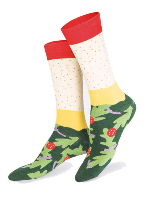 Skarpety unisex Eat My Socks Napoli Pizza Slice Vegan