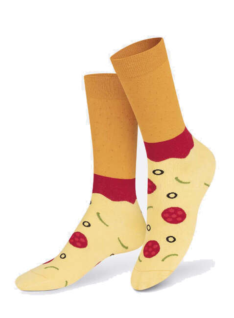 Skarpety unisex na prezent Eat My Socks Napoli Pizza