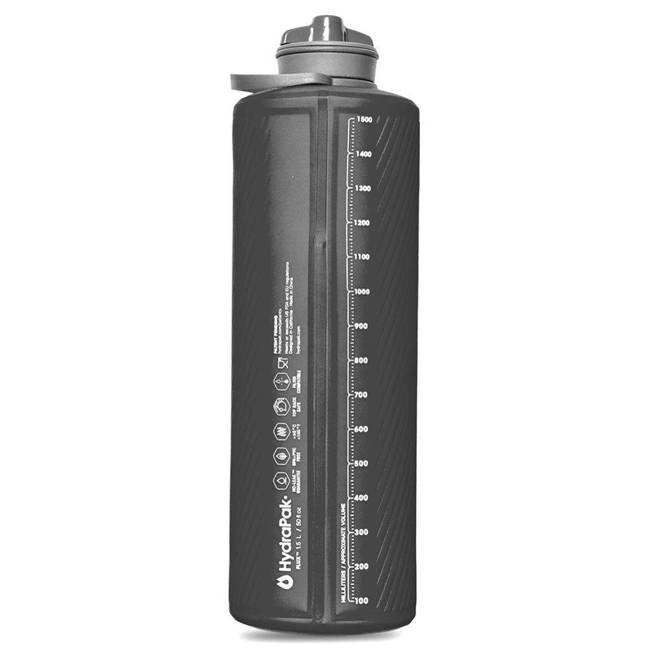 Składana butelka na wodę HydraPak FLUX™ 1,5 l - mammoth grey