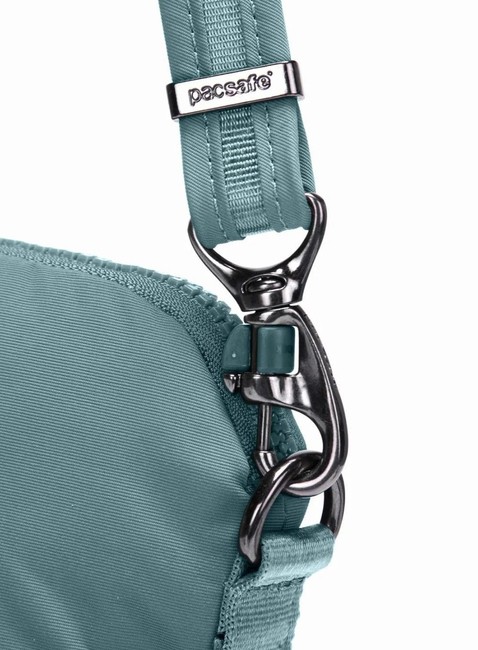 Składana torba antykradzieżowa Pacsafe CX Convertible Crossbody - econyl fresh mint