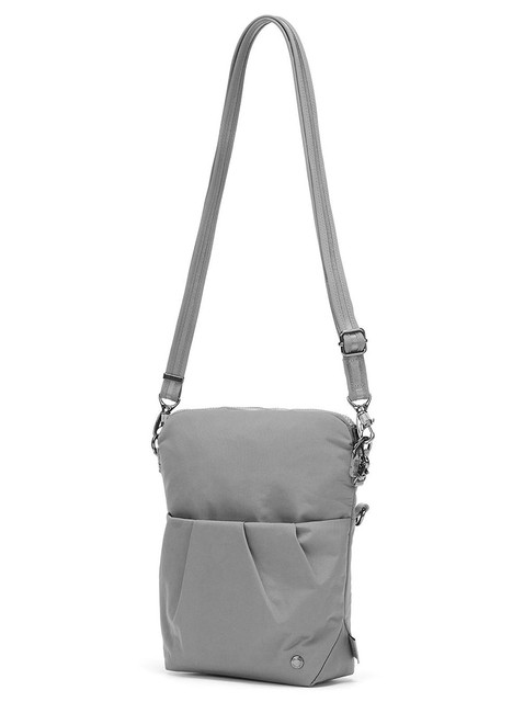 Składana torba antykradzieżowa Pacsafe CX Convertible Crossbody - econyl gravity grey