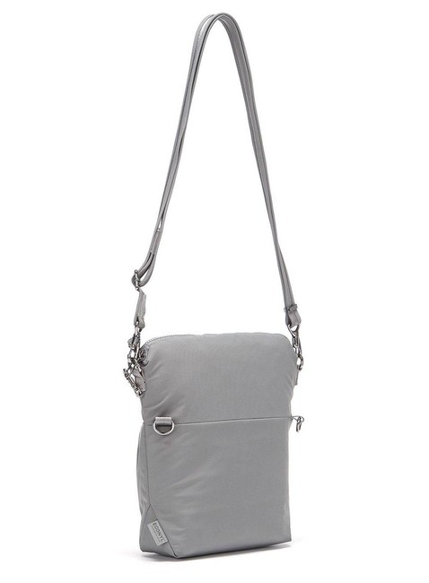 Składana torba antykradzieżowa Pacsafe CX Convertible Crossbody - econyl gravity grey