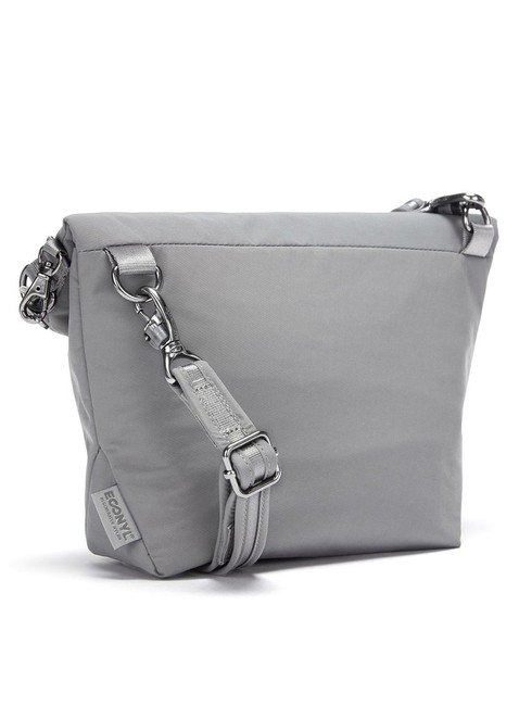 Składana torba antykradzieżowa Pacsafe CX Convertible Crossbody - econyl gravity grey