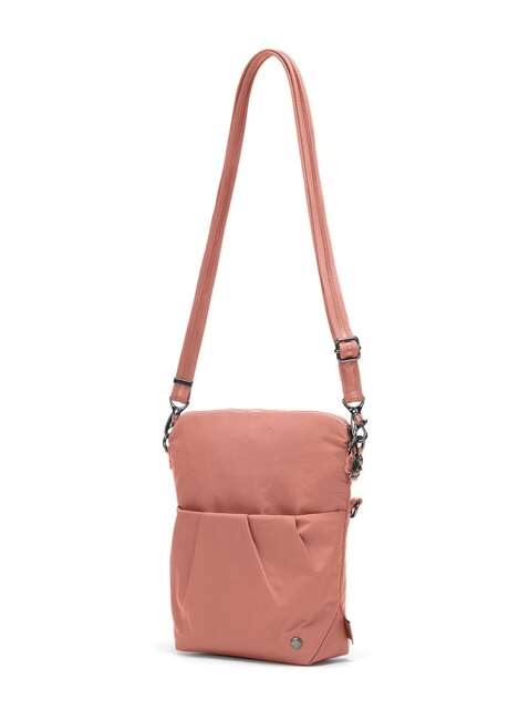 Składana torba antykradzieżowa Pacsafe CX Convertible Crossbody - econyl rose