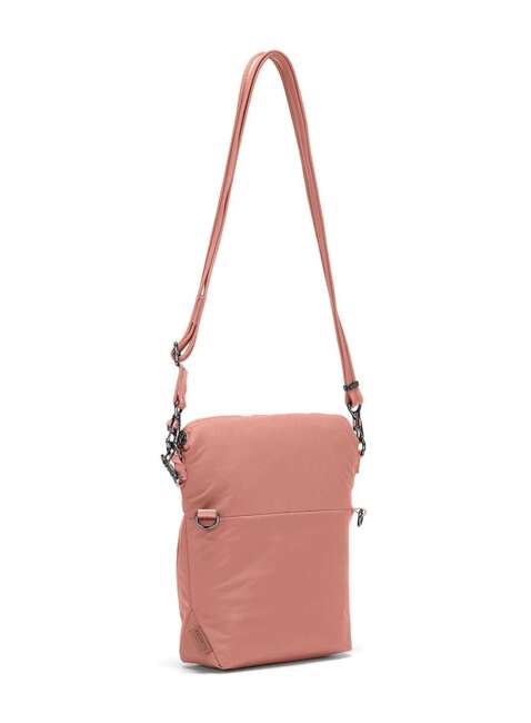 Składana torba antykradzieżowa Pacsafe CX Convertible Crossbody - econyl rose