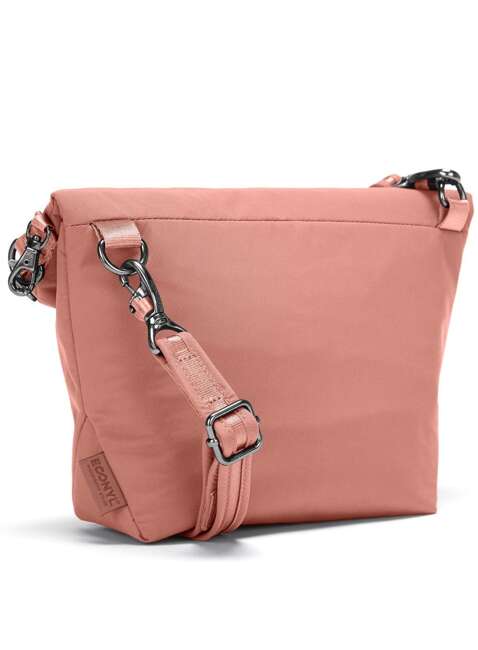 Składana torba antykradzieżowa Pacsafe CX Convertible Crossbody - econyl rose