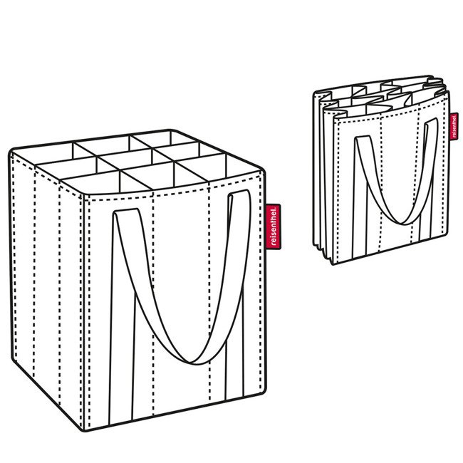 Składana torba na butelki Reisenthel Bottlebag - dots