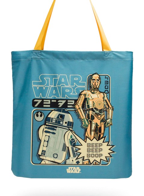 Składana torba na zakupy Orbitkey Foldable Tote Bag Star Wars - C3PO