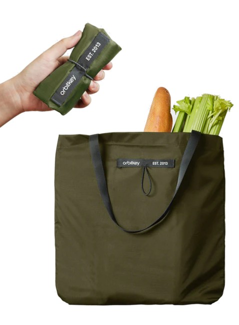 Składana torba na zakupy Orbitkey Foldable Tote Bag - forest green