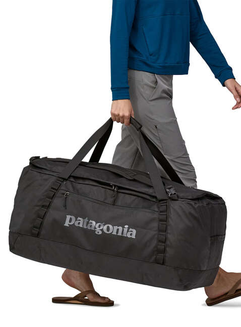 Składana torba plecak Patagonia Black Hole Duffel 100 l - black