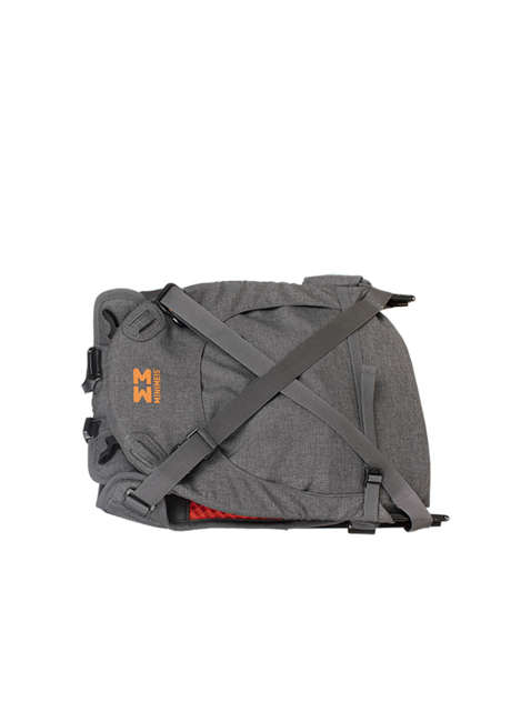 Składane nosidełko dziecięce MiniMeis G54 Shoulder Carrier - grey / orange