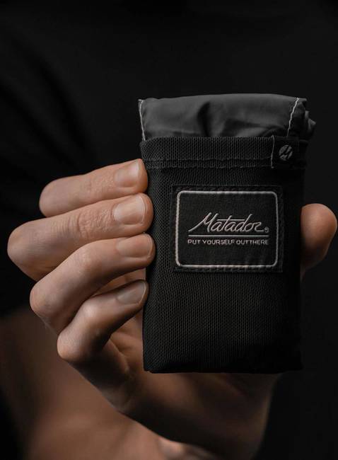 Składany koc kieszonkowy Matador Pocket Blanket 2.0 - black