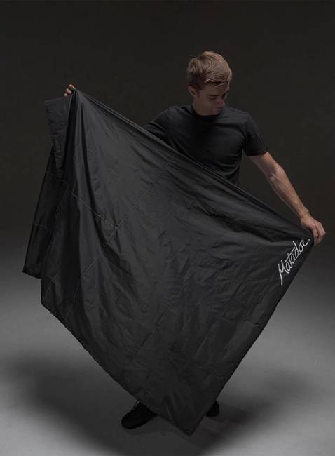 Składany koc kieszonkowy Matador Pocket Blanket 2.0 - black