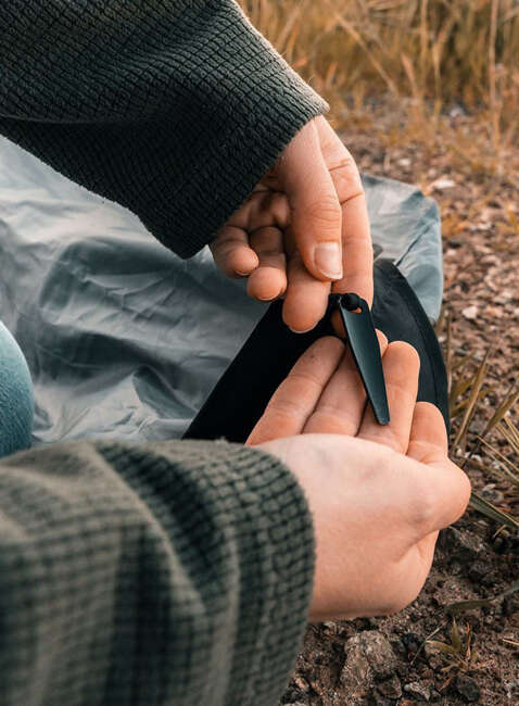 Składany koc kieszonkowy Matador Pocket Blanket - black